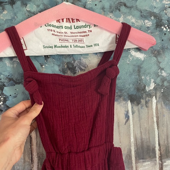 DONATED 🙀MUST BUNDLE🙀!! vintage EmmaJean Cotton Jumpsuit sz5 NWD - Picture 10 of 12